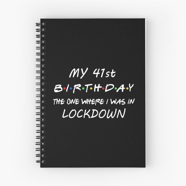 Item preview, 41st Birthday I Was In Lockdown designed and sold by dreamy11.