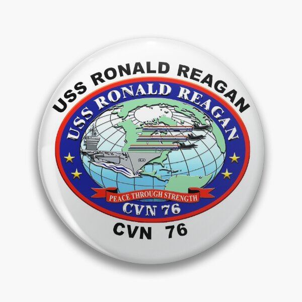 Item preview, USS Ronald Reagan (CVN-76) Crest designed and sold by Nikki SpaceStuffPlus.