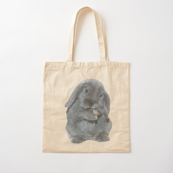Item preview, A Grey Mini Lop Bunny Rabbit Art designed and sold by CarnageC.