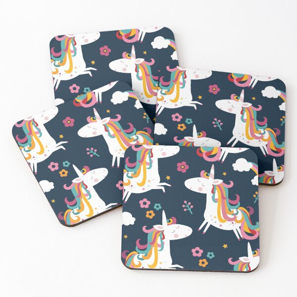 Item preview, Cute Colorful Unicorns designed and sold by AnastasiaDesign.