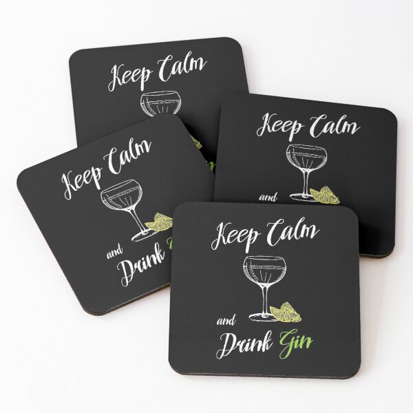 Item preview, Keep Calm and Drink Gin designed and sold by dk-design85.