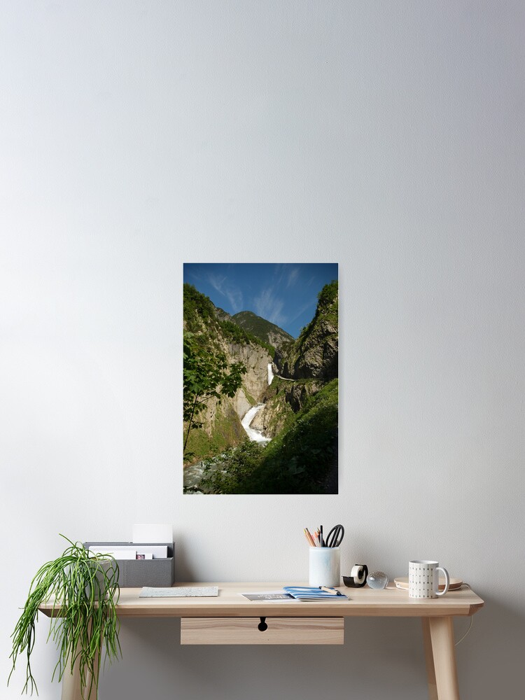 Thumbnail 2 of 3, Poster, From high in the mountains designed and sold by steppeland.