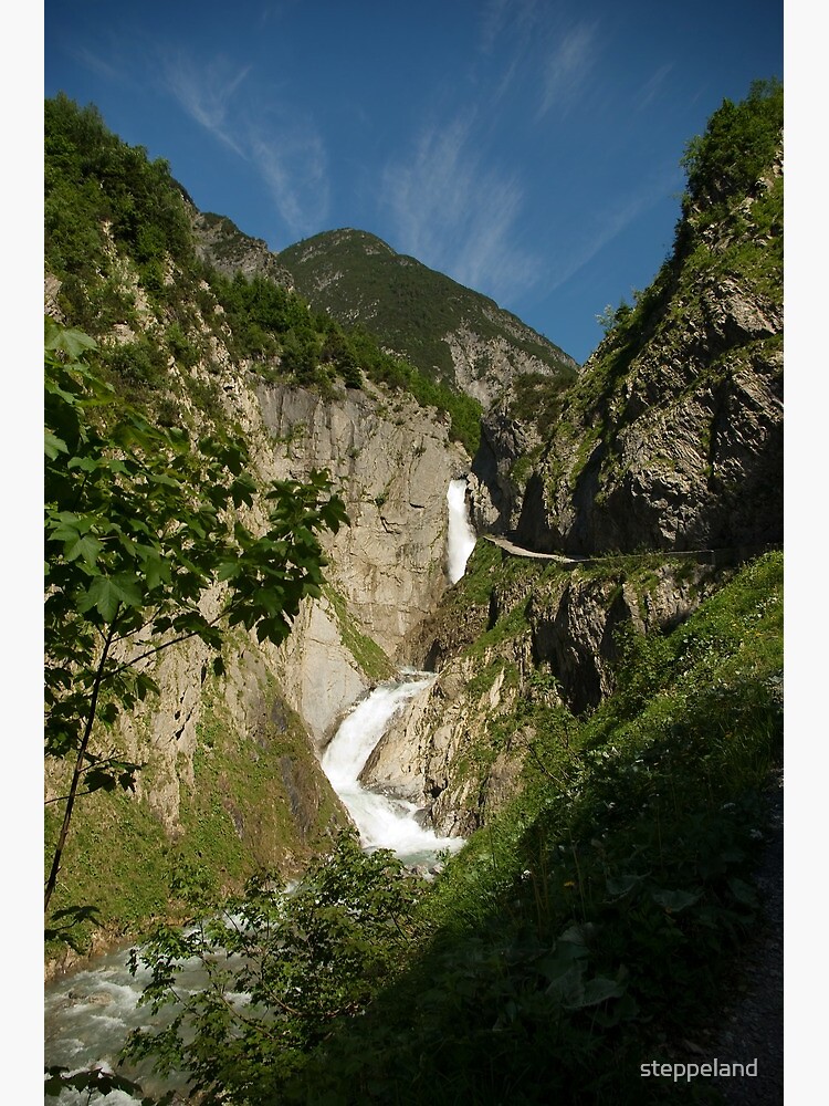Thumbnail 3 of 3, Poster, From high in the mountains designed and sold by steppeland.