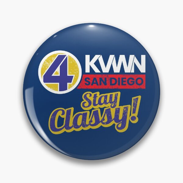 Item preview, KVWN News Team Stay Classy San Diego  designed and sold by The Junto Shop.