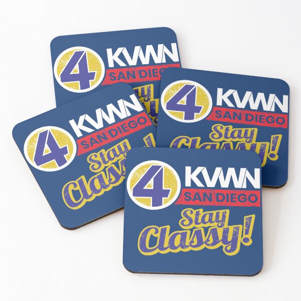 Item preview, KVWN News Team Stay Classy San Diego  designed and sold by The Junto Shop.