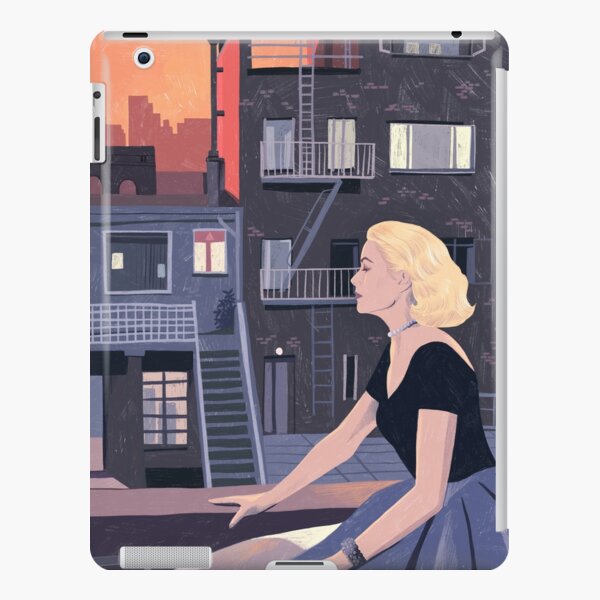 Rear Window - Pencil illustration Hitchcock fan art iPad Snap Case