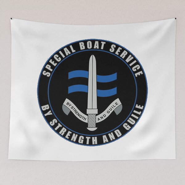 Item preview, Special Boat Service Logo designed and sold by Nikki SpaceStuffPlus.