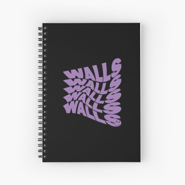 Purple Walls  Spiral Notebook