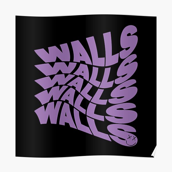 Purple Walls Poster