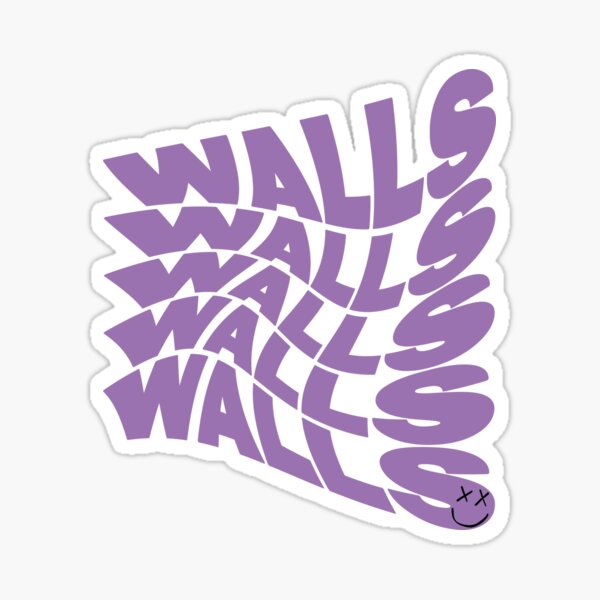 Purple Walls Sticker