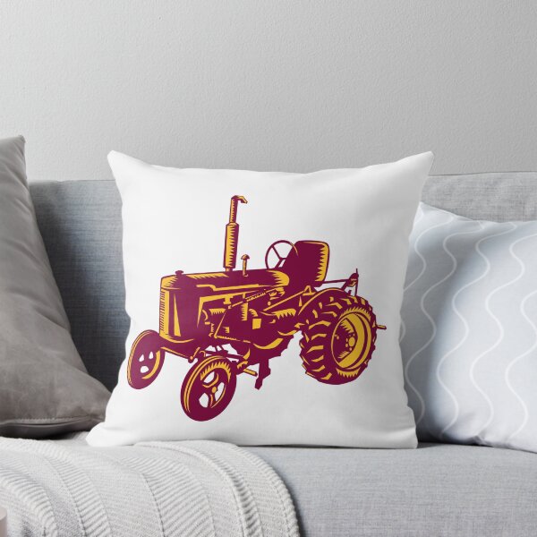 Item preview, Vintage Farm Tractor Woodcut designed and sold by patrimonio.