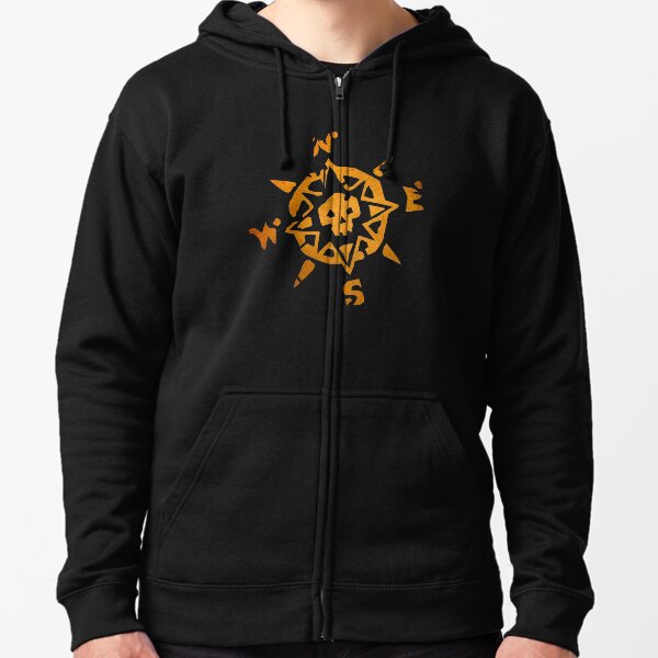 Sea of Thieves Compass Zipped Hoodie