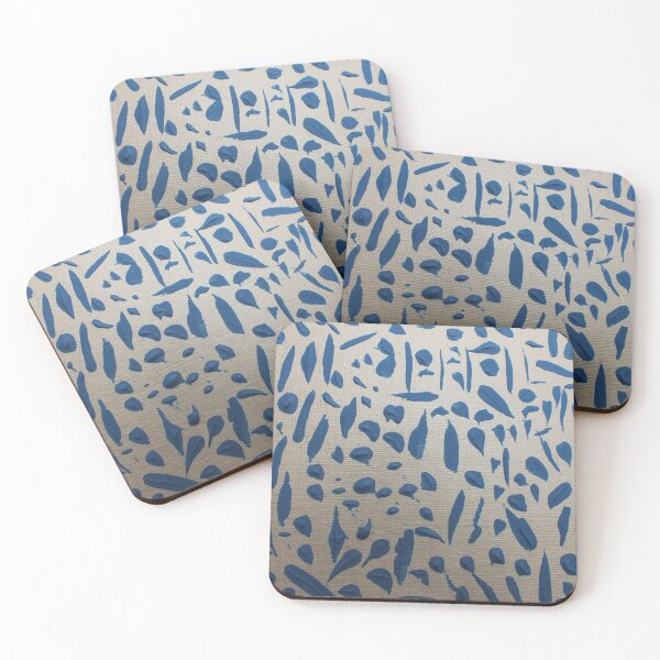 Item preview, Silver and Blue Animal Print designed and sold by RebHep.