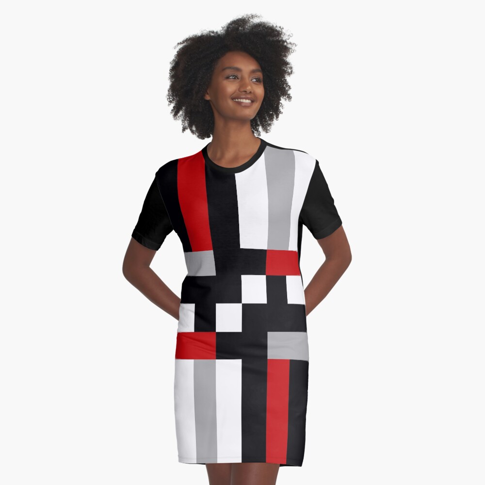 Item preview, Graphic T-Shirt Dress designed and sold by BattaAnastasia.