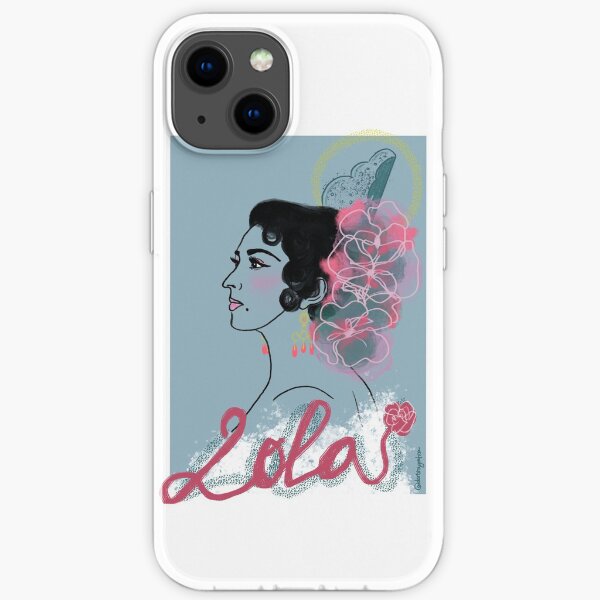 Lola Flores Funda blanda para iPhone