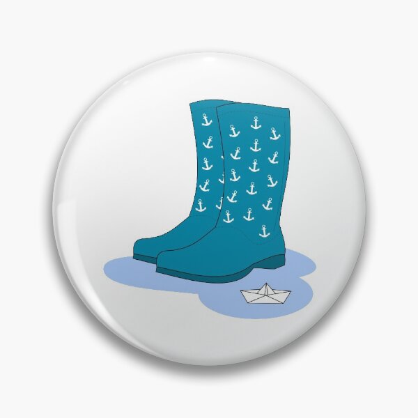 Item preview, Rainy day, paper boat, rainy boots designed and sold by ZnDigitalPrints.