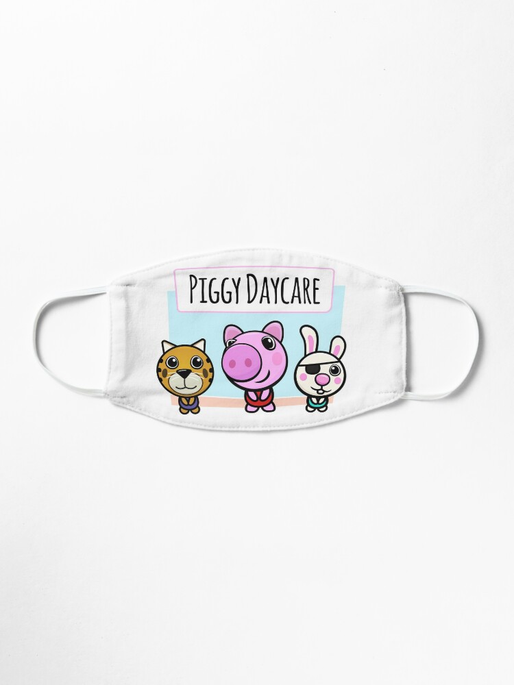Piggy Daycare Baby Animals Mask By Theresthisthing Redbubble - roblox cute piggy characters bunny
