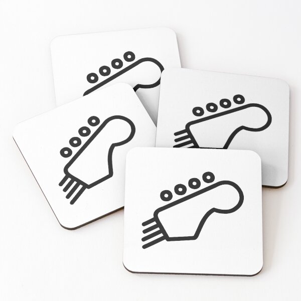 Item preview, 4-String Bass Guitar Head Stock Silhouette designed and sold by playloud.