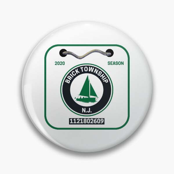 Item preview, Brick Township New Jersey Beach Badge designed and sold by fearcity.