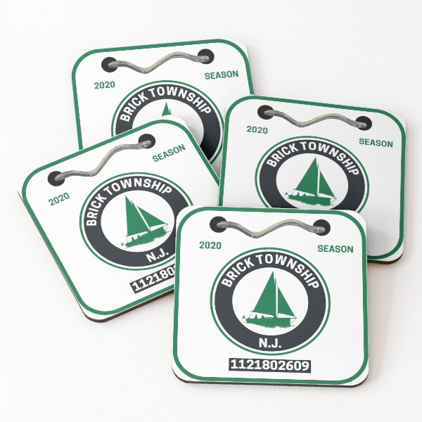 Item preview, Brick Township New Jersey Beach Badge designed and sold by fearcity.