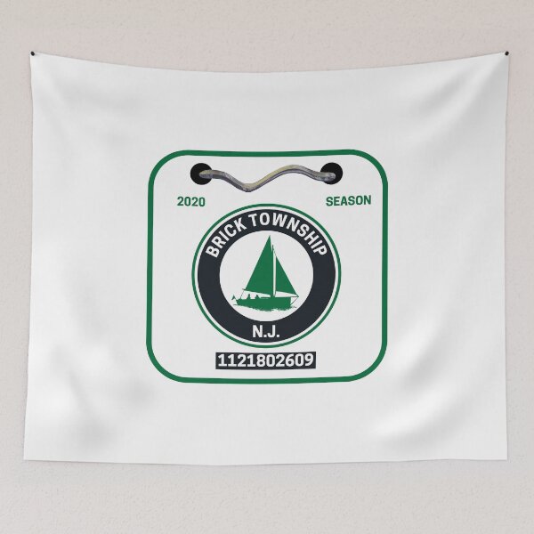 Item preview, Brick Township New Jersey Beach Badge designed and sold by fearcity.