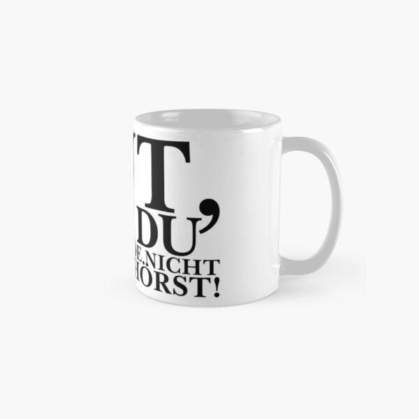 Good thing you don't hear me thinking right now! Classic Mug
