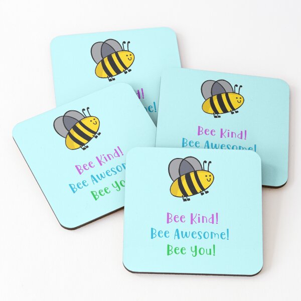 Item preview, Bee kind, bee awesome, bee you designed and sold by Pickle-Lily.