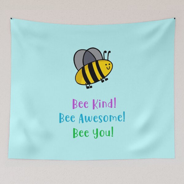 Item preview, Bee kind, bee awesome, bee you designed and sold by Pickle-Lily.