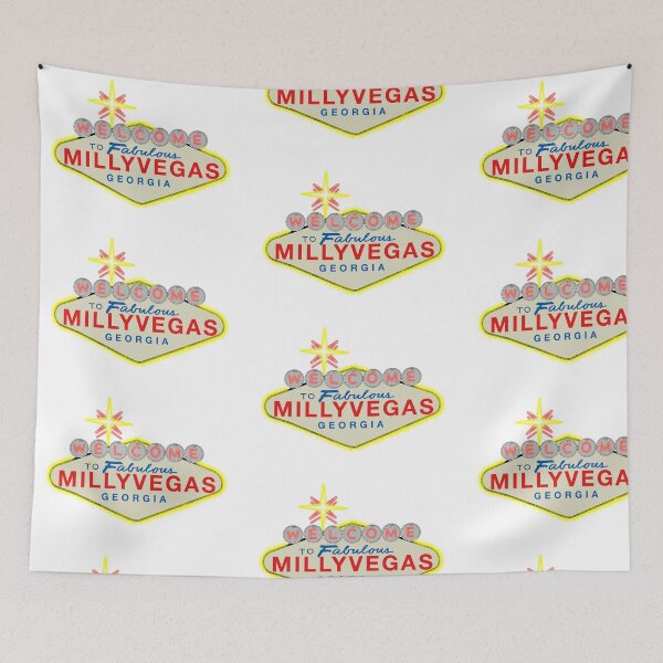 Item preview, MILLYVEGAS sign designed and sold by emily-daly.