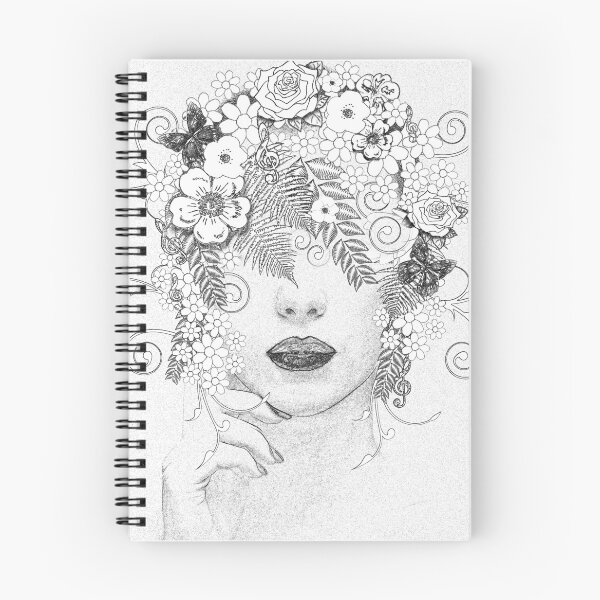 Item preview, Mujer dibujar designed and sold by SecretCreative.