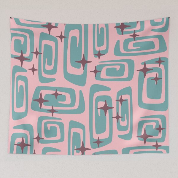 Item preview, Retro Mid Century Modern Abstract 526 designed and sold by tonymagnerart.