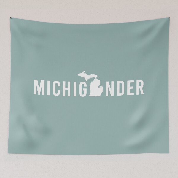 Item preview, Proud Michigander, Michigan Pride from Midwest Mitten State  designed and sold by GreatLakesLocal.