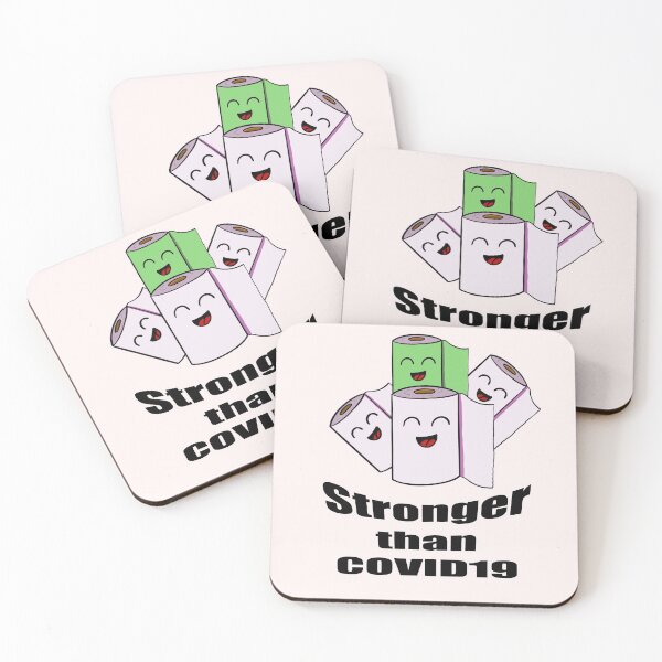 Item preview, Stronger than covid19 toilet paper designed and sold by Nico97431.