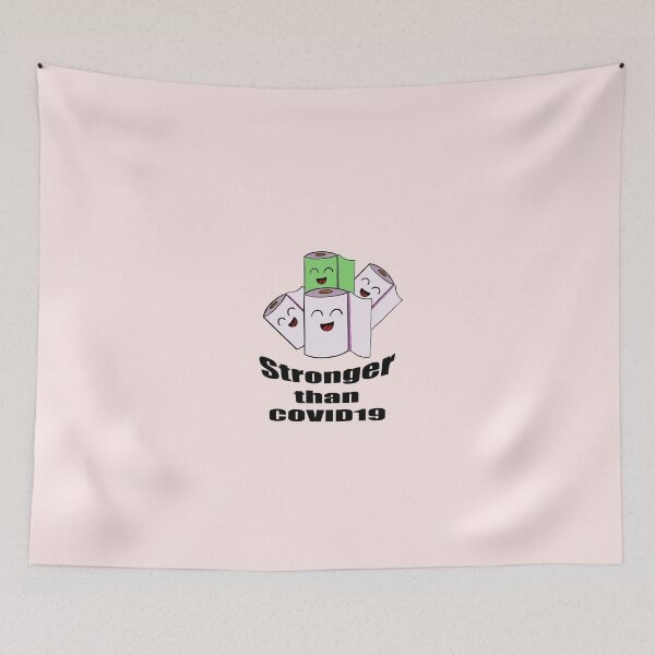 Item preview, Stronger than covid19 toilet paper designed and sold by Nico97431.
