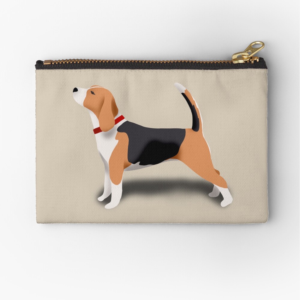 Beagle Zipper Pouch