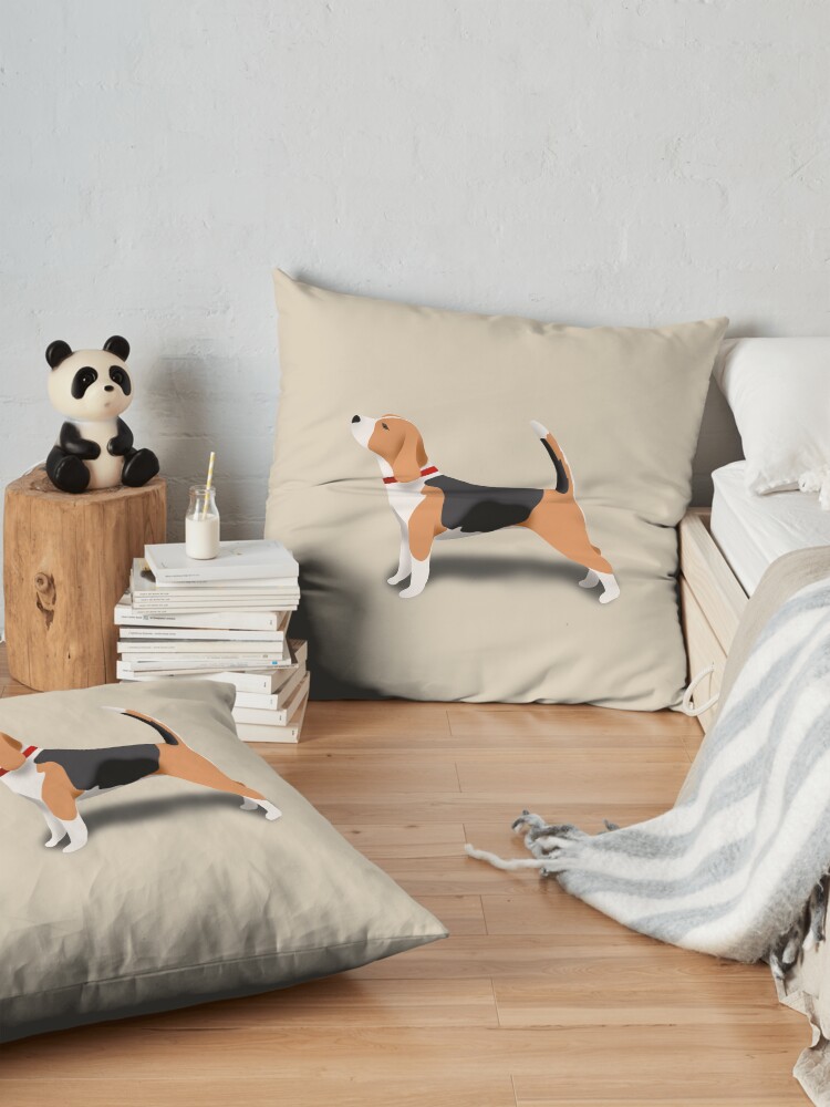 Alternate view of Beagle Floor Pillow