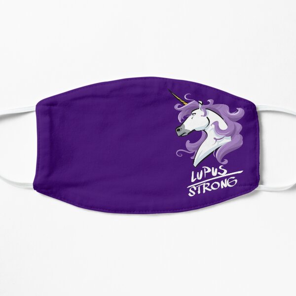 Lupus Strong Unicorn For Lupus Awareness Mask
