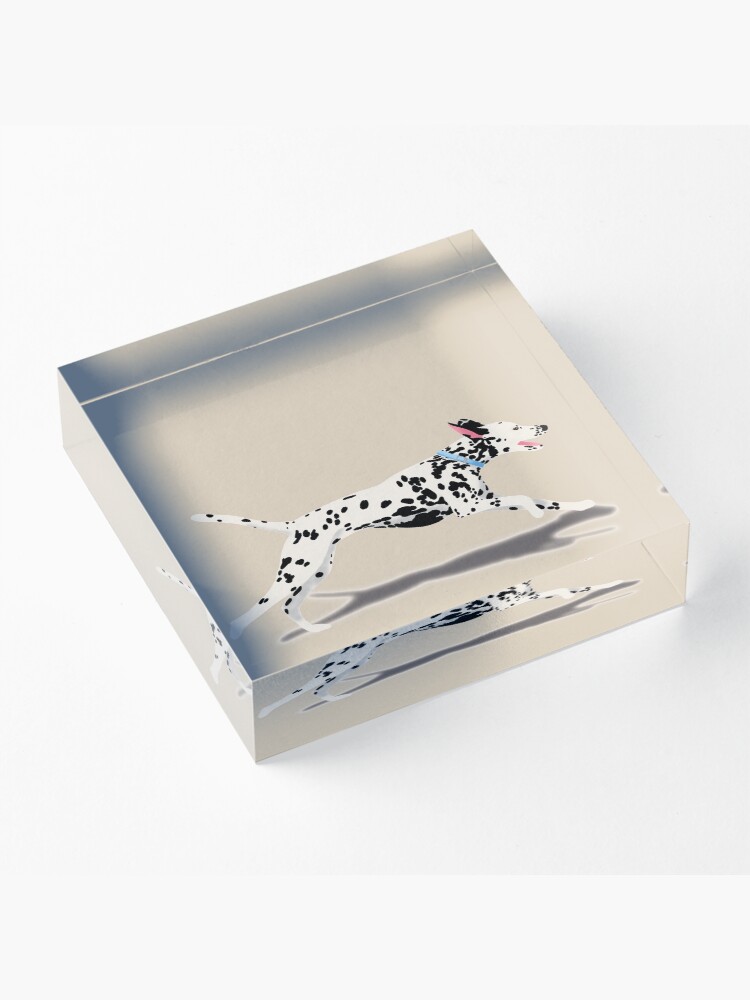 Alternate view of Dalmatian Acrylic Block