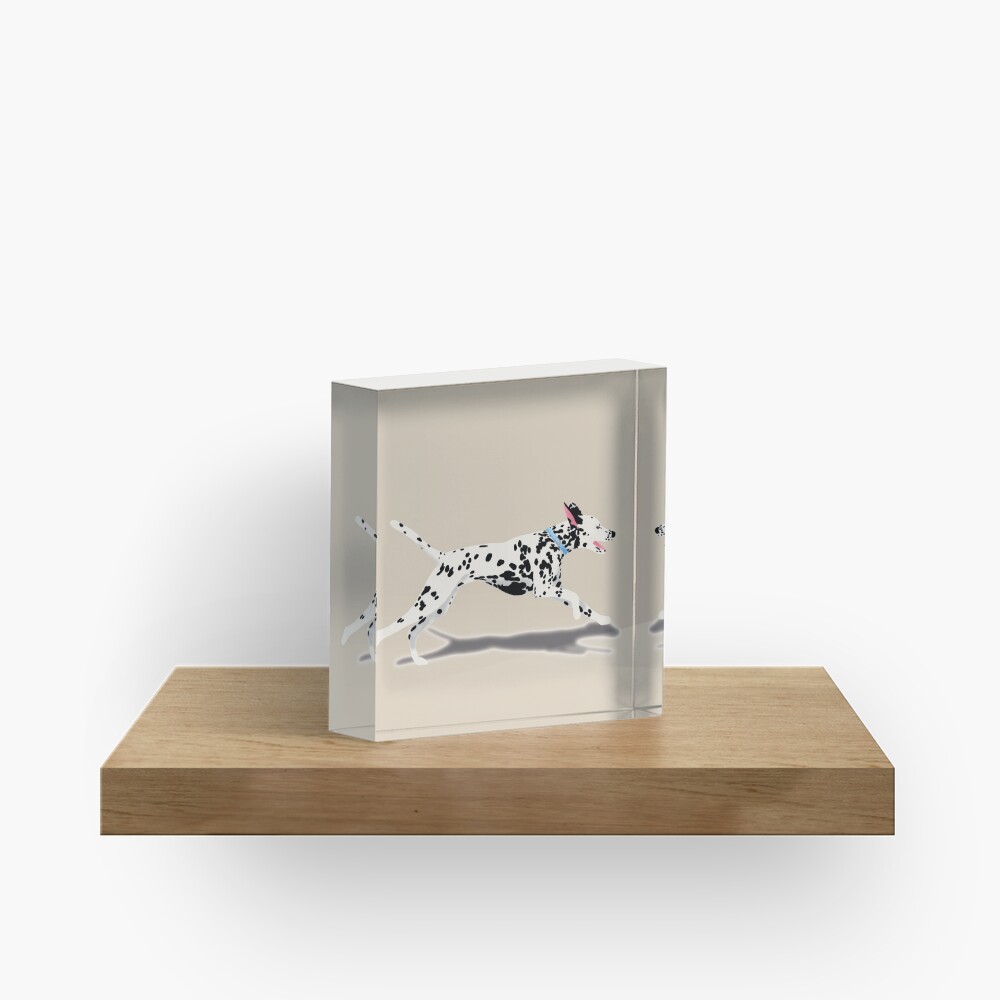 Dalmatian Acrylic Block