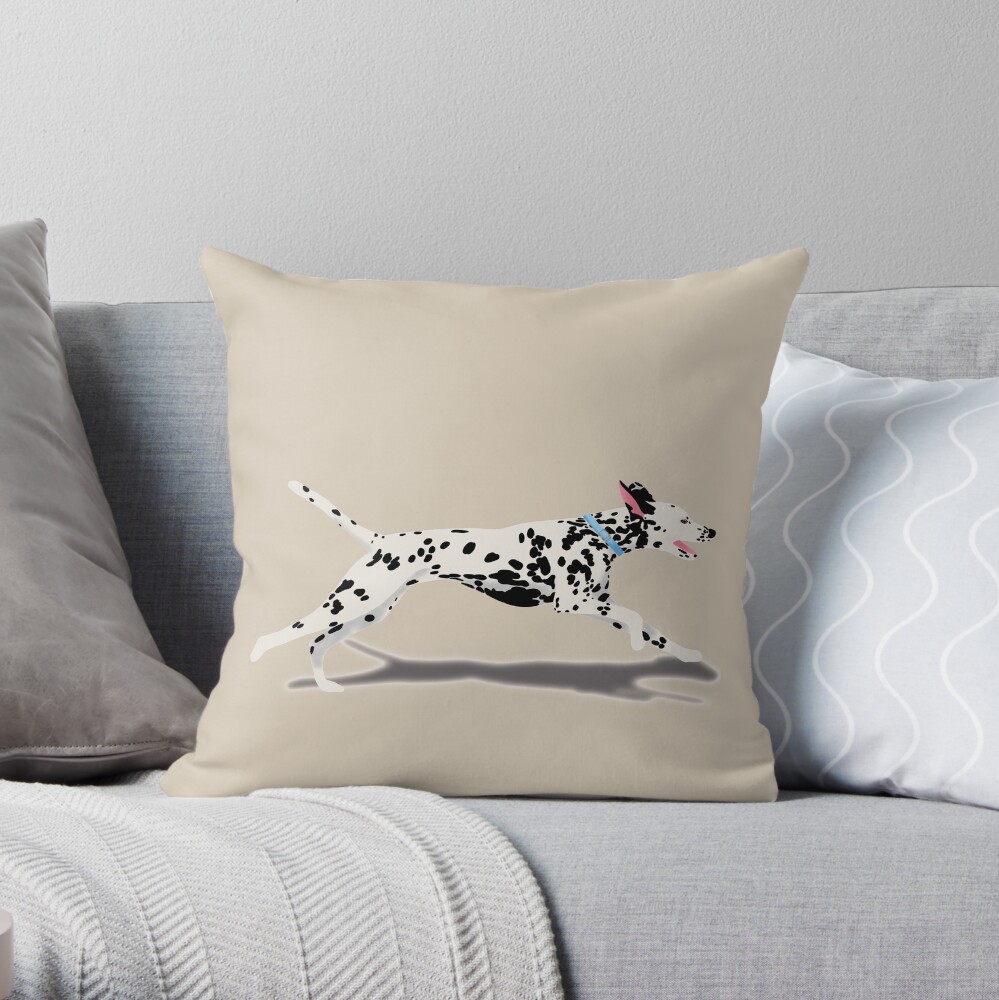 Dalmatian Throw Pillow