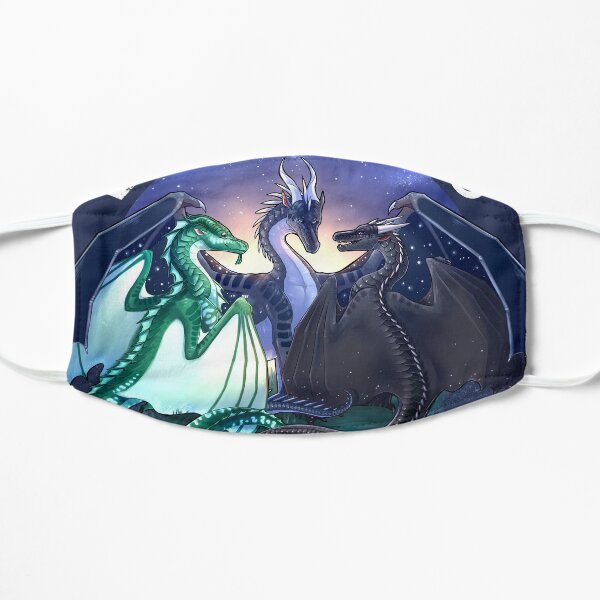 Wings of Fire - Legends - Fathom, Darkstalker, Clearsight Flat Mask