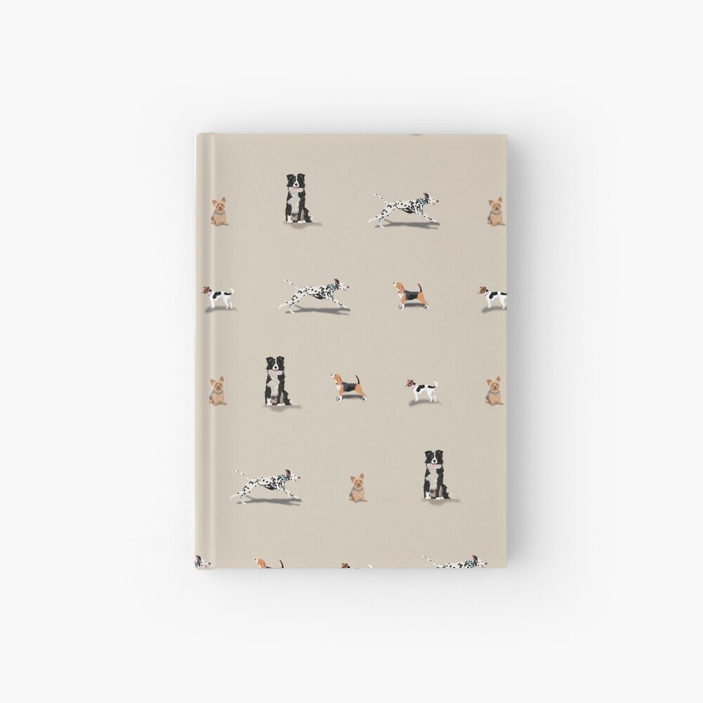 Dog Repeat Hardcover Journal