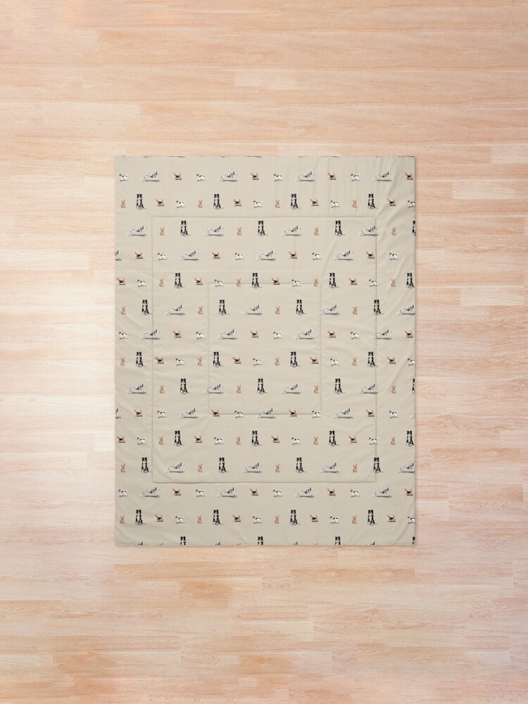 Alternate view of Dog Repeat Comforter