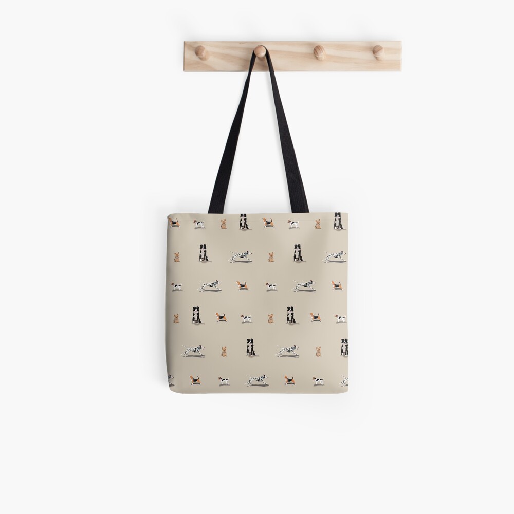 Dog Repeat Tote Bag