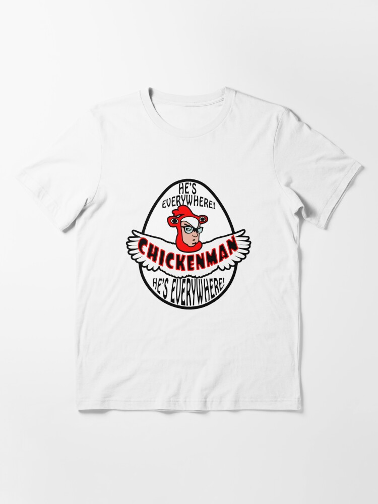 Chicken Man T Shirt By Damienoujia Redbubble - chicken man fan t shirt roblox