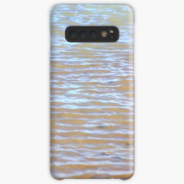 Low tides shimmer beach texture Samsung Galaxy Snap Case