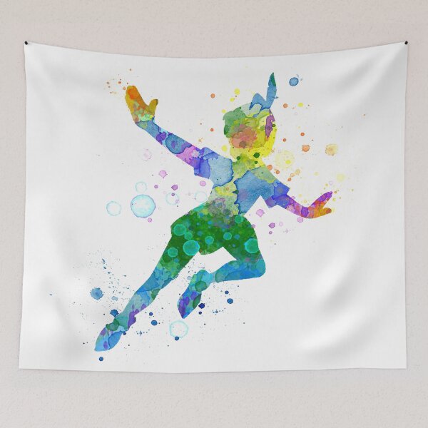 Item preview, Watercolor Peter Pan designed and sold by maryedenoa.
