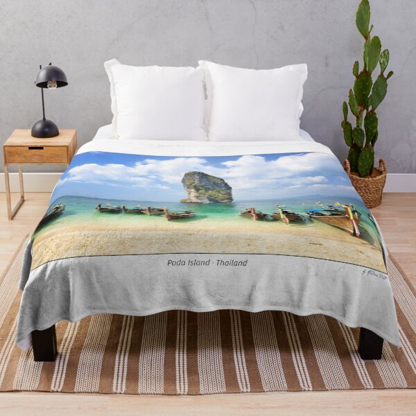 Item preview, Thai longtail boats on Poda Island, Thailand designed and sold by AndreasPrott.
