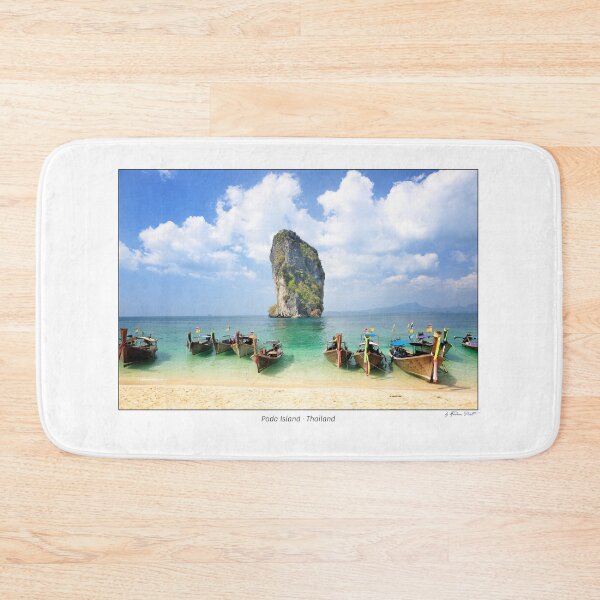 Item preview, Thai longtail boats on Poda Island, Thailand designed and sold by AndreasPrott.