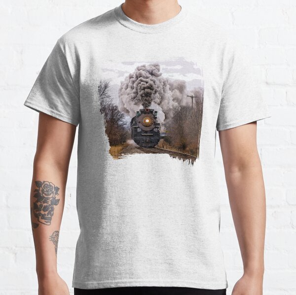 Pere Marquette Locomotive (Painterly effect) Classic T-Shirt